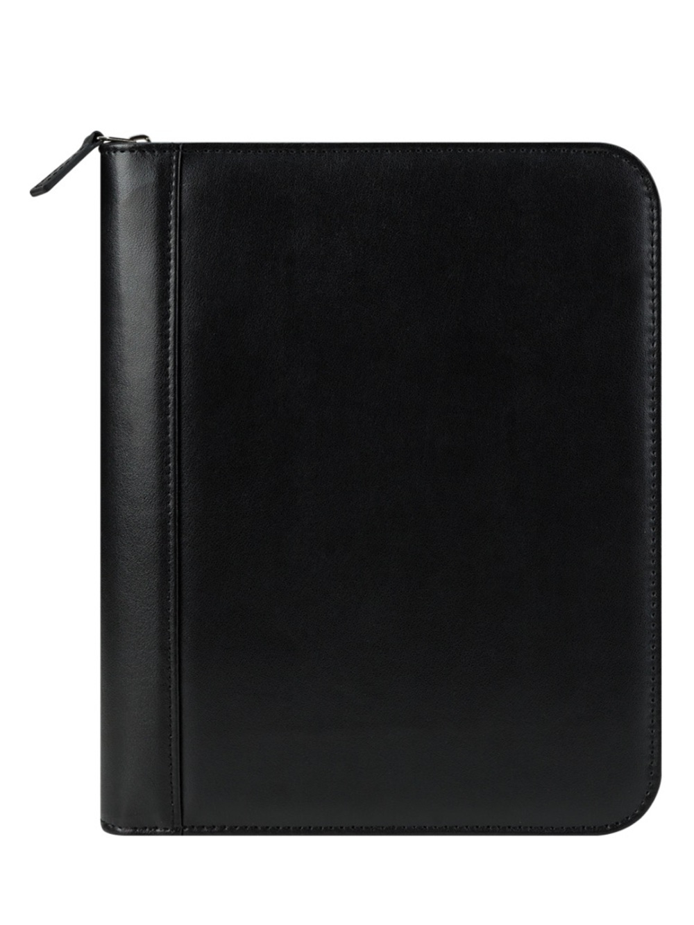 Franklin Covey Black Signature Leather Zipper Planner Binder